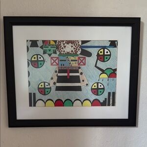 Authentic Hopi doll pencil sketch